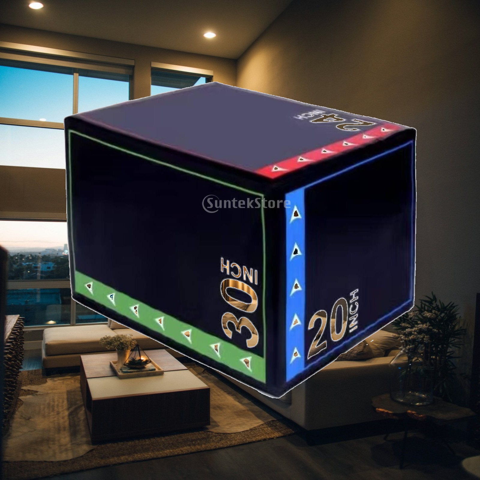 Box Jump Plyo - Soft Plyo Jump Box Shock-Absorbing Foam