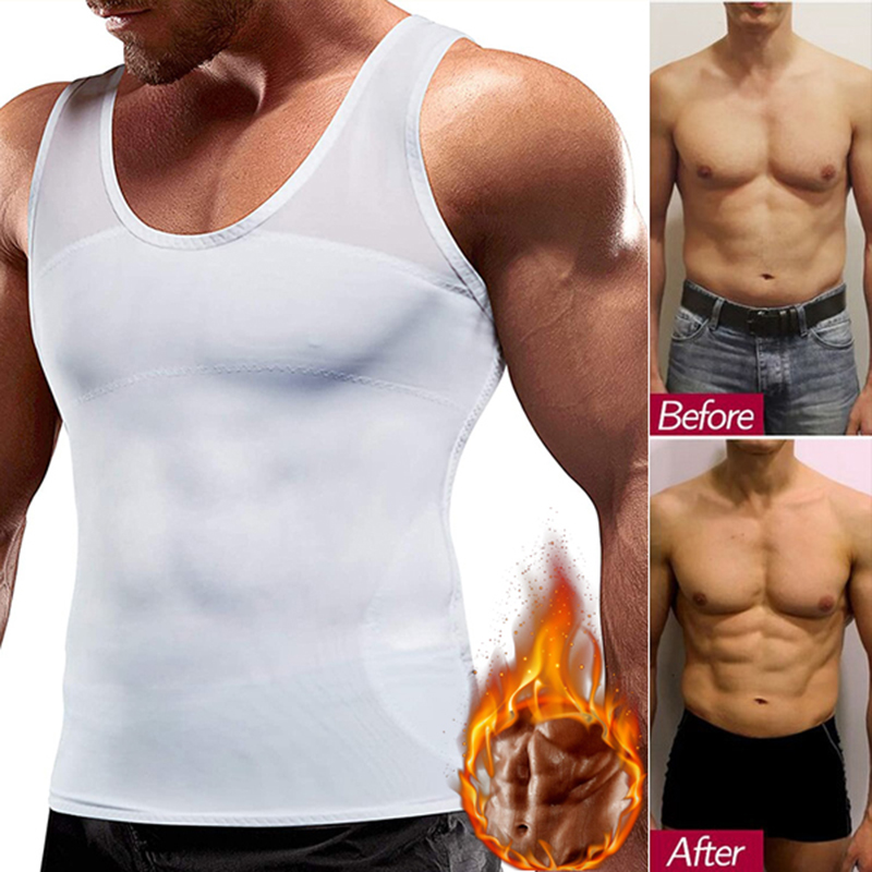 Men's Chest Compression Shirt  - Crossfit Weight Vest 评论和价格