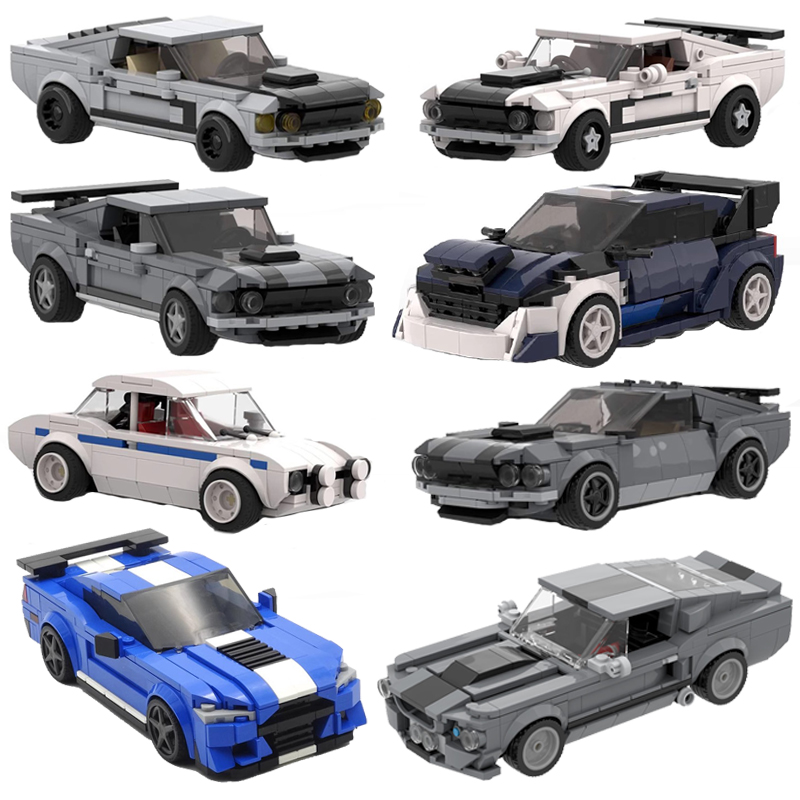 MOC Technical Car Forded GT Ra - Victor Racket Jetspeed 评论和价格