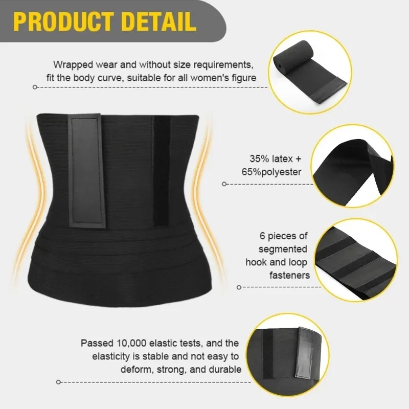 1/2Pcs Bandage Wrap Trimmer Be - Pull Up Assist Band 评论和价格